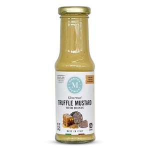 Martha Stewart & Jimmy Tartufi Gourmet Truffle Mustard with Honey 8.4 oz (Pack of 1) – Italian Honey Mustard Dipping Sauce Made with Real Summer Truffle – 100% Natural No Preservatives No Colorants