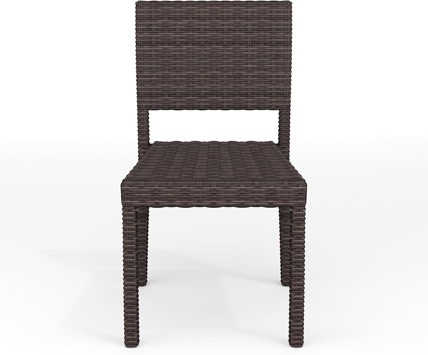 image:imageMartha Stewart Bedford IndoorOutdoor Stackable Patio Chair with Rattan Wicker Finish in BrownBrown