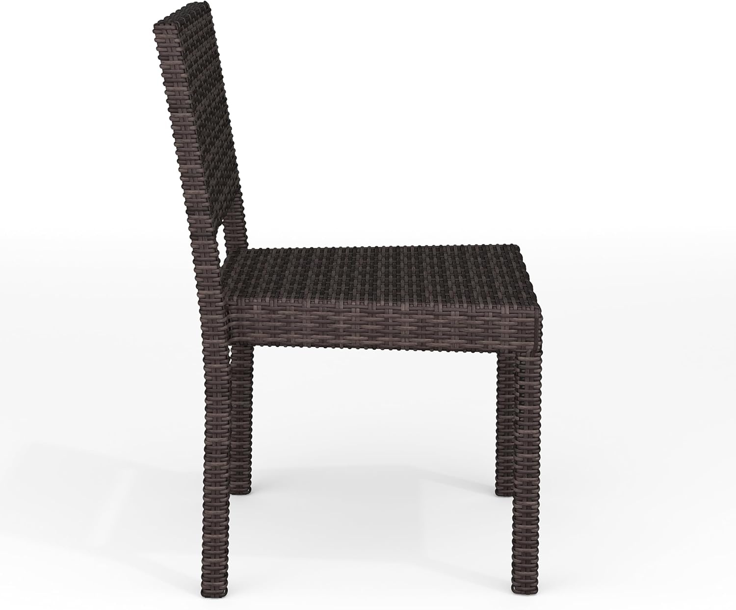 image:imageMartha Stewart Bedford IndoorOutdoor Stackable Patio Chair with Rattan Wicker Finish in BrownBrown