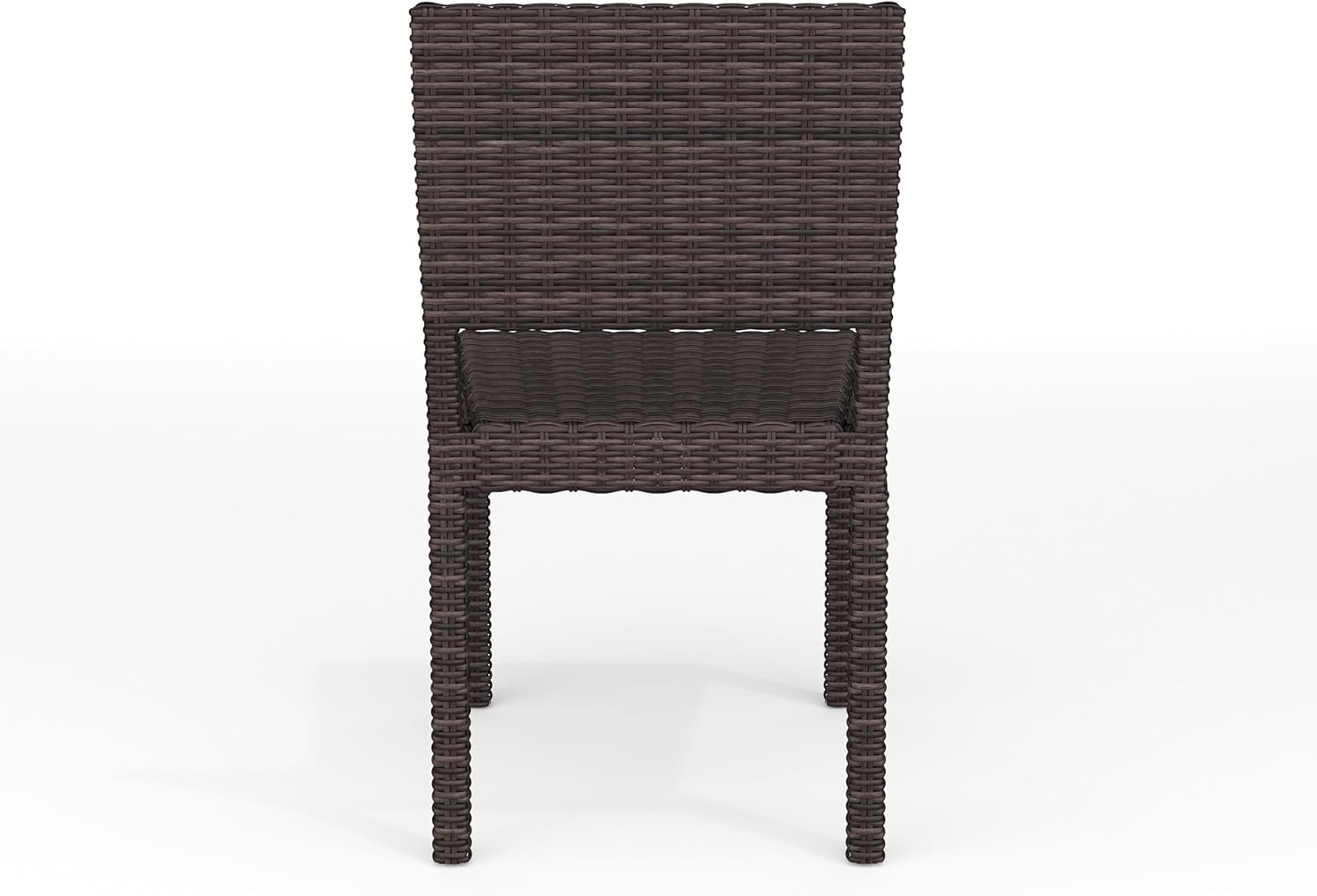 image:imageMartha Stewart Bedford IndoorOutdoor Stackable Patio Chair with Rattan Wicker Finish in BrownBrown