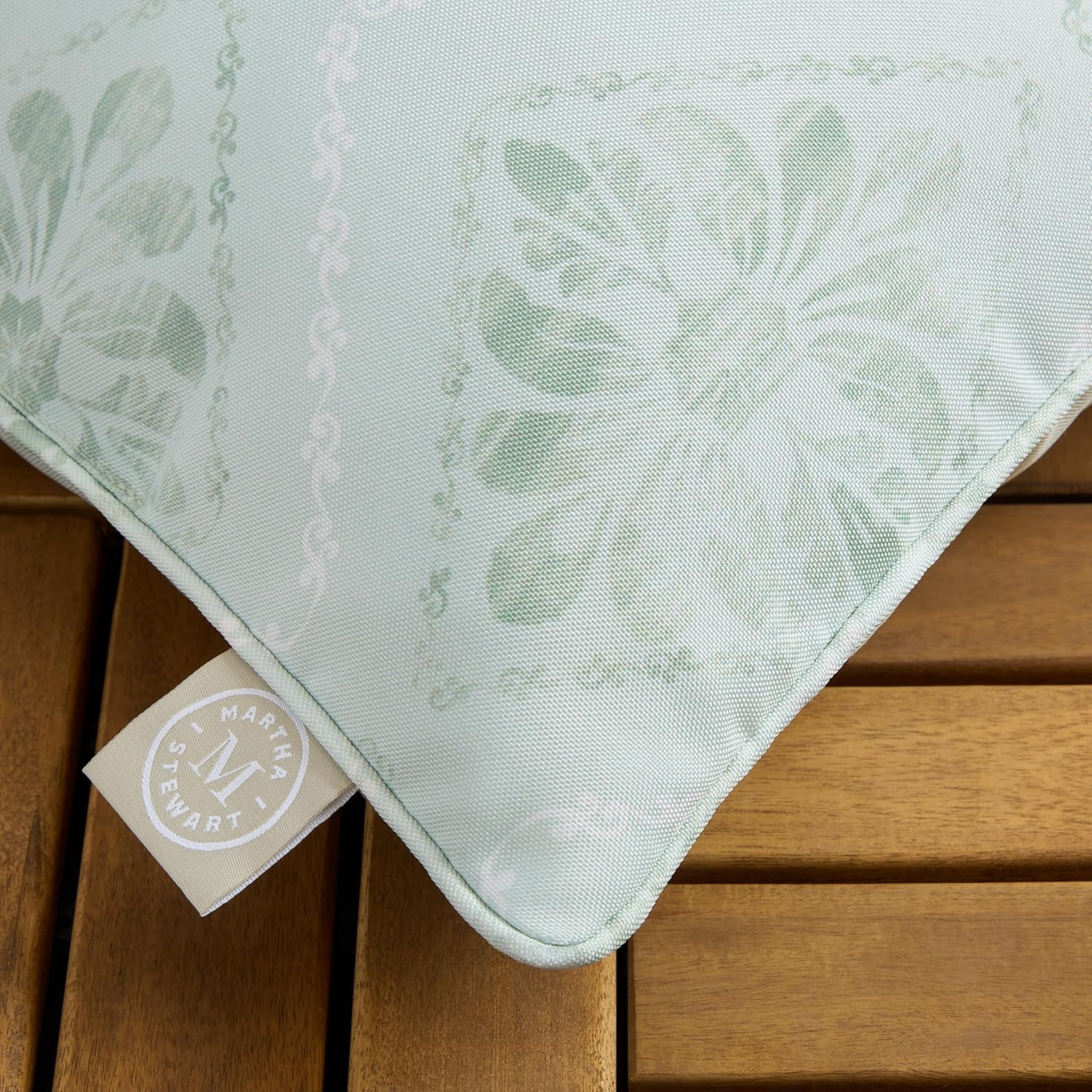 image:imageMartha Stewart Americana Embroidered Lobster Indoor Outdoor Decorative Pillow 2Pack Set UV Fade Resistant Water Repellent Coastal Design BlueRed 18x18Sage Green