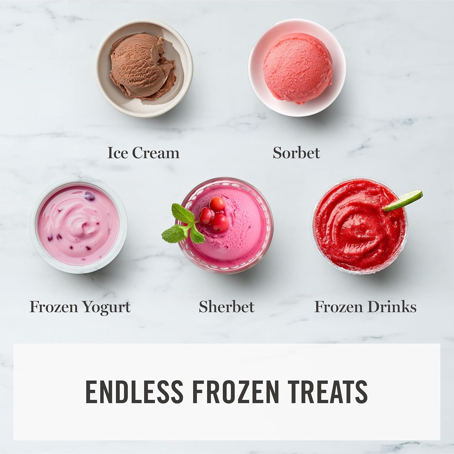 image:imageMartha Stewart Ice Cream Maker 2 Quart DoubleInsulated Freezer Bowl Sorbet amp Frozen Yogurt Ready in 20 Minutes MixIns Chute Easy to Clean Linen CreamIndigo