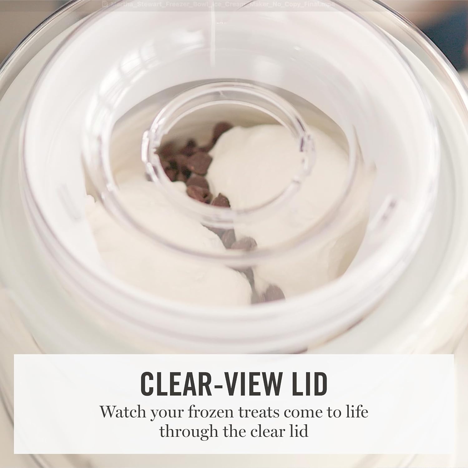 image:imageMartha Stewart Ice Cream Maker 2 Quart DoubleInsulated Freezer Bowl Sorbet amp Frozen Yogurt Ready in 20 Minutes MixIns Chute Easy to Clean Linen CreamLinen Cream