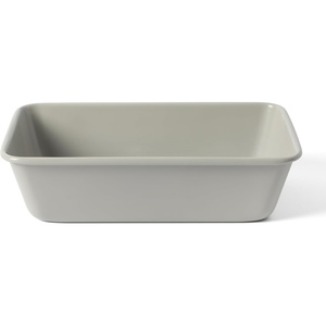 Martha Stewart Gallen 9 Inch Nonstick Carbon Steel Loaf Pan – Champagne, Durable Bakeware for Even Baking and Easy Release(Cool Gray)