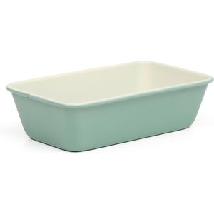 Martha Stewart Gallen 9 Inch Nonstick Carbon Steel Loaf Pan – Champagne, Durable Bakeware for Even Baking and Easy Release(Teal)
