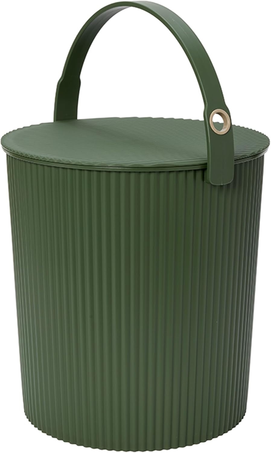 image:imageMartha by Martha Stewart Hachiman Extra Large Bucket HandsFree Filling Easy to Stack and Store Indoor Outdoor UseGarden Green