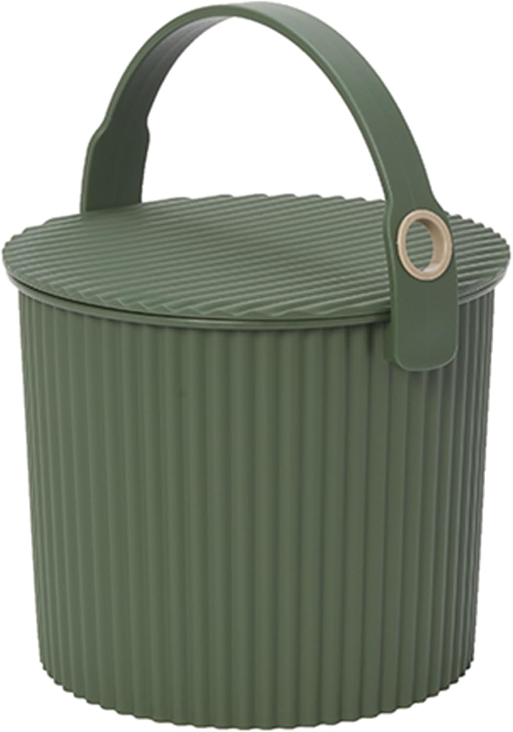 image:imageMartha by Martha Stewart Hachiman Extra Large Bucket HandsFree Filling Easy to Stack and Store Indoor Outdoor UseGarden Green