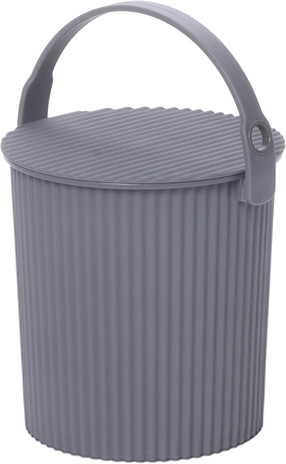 image:imageMartha by Martha Stewart Hachiman Extra Large Bucket HandsFree Filling Easy to Stack and Store Indoor Outdoor UseNew Grey