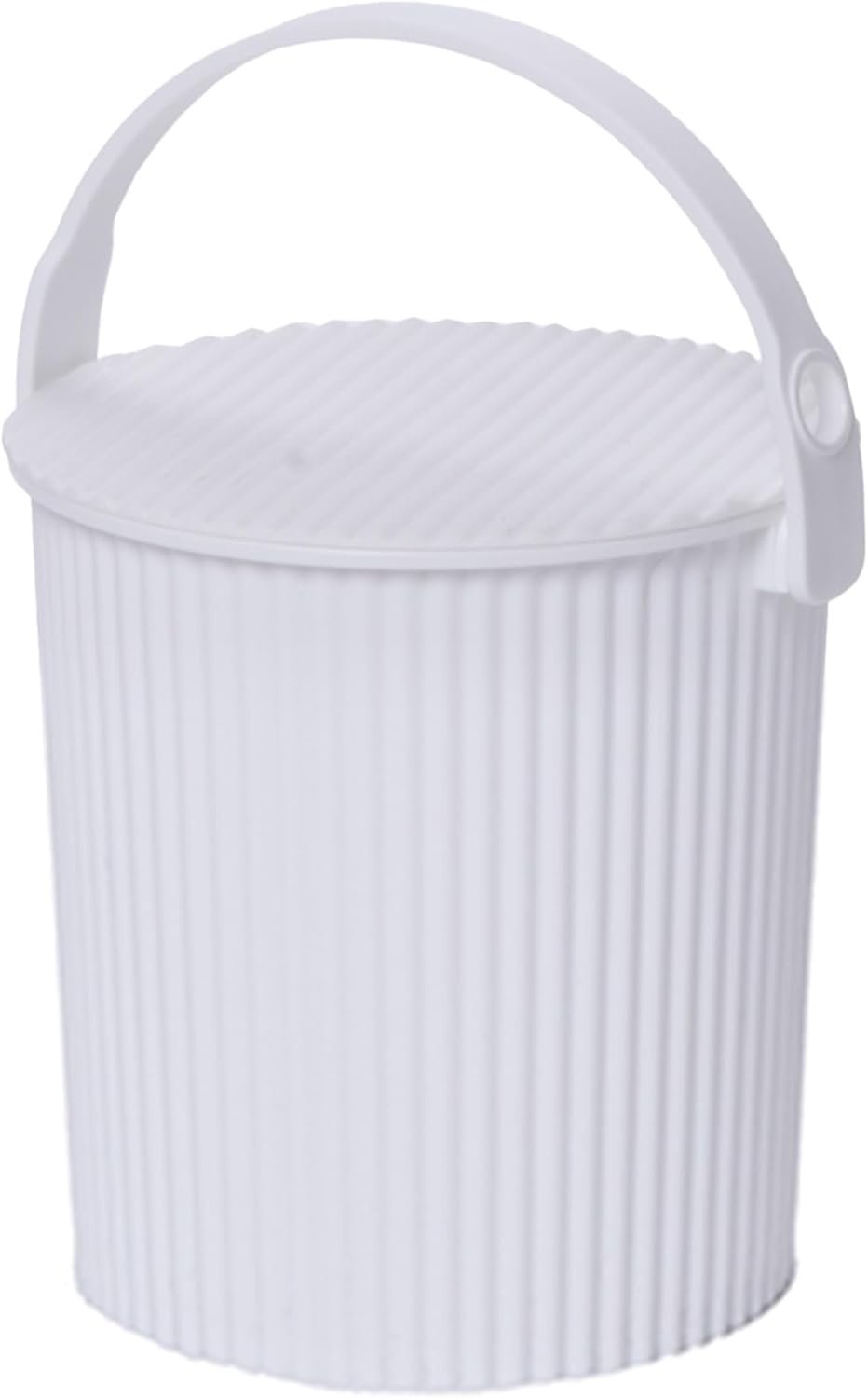 image:imageMartha by Martha Stewart Hachiman Extra Large Bucket HandsFree Filling Easy to Stack and Store Indoor Outdoor UseWhite