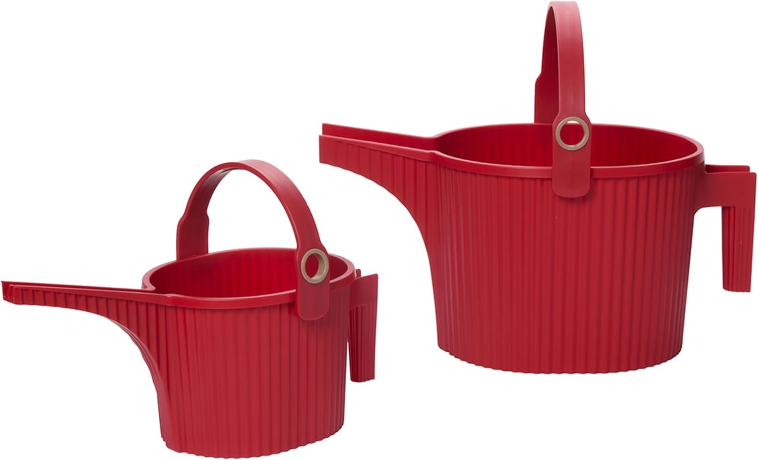 image:imageMartha by Martha Stewart Hachiman Small Watering Can with Widened Spout 15 L Plant Watering Can for Indoor and Outdoor Plants HandsFree Filling 133 53 OliveRed