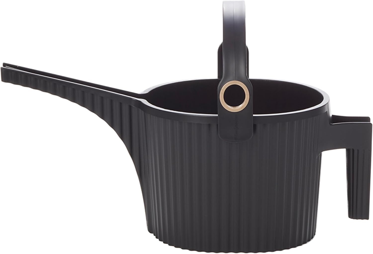image:imageMartha by Martha Stewart Hachiman Small Watering Can with Widened Spout 15 L Plant Watering Can for Indoor and Outdoor Plants HandsFree Filling 133 53 OliveBlack