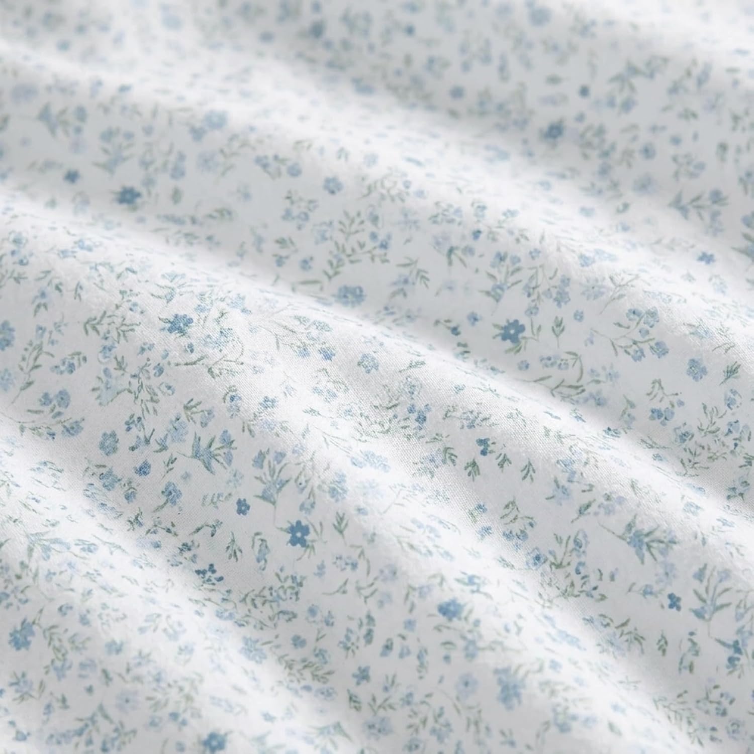 image:imageMartha Stewart Full Sheet Set with Fitted Sheet amp Pillowcases Soft amp Lightweight Bedding Deep Pocket Yvette BlueYvette Blue