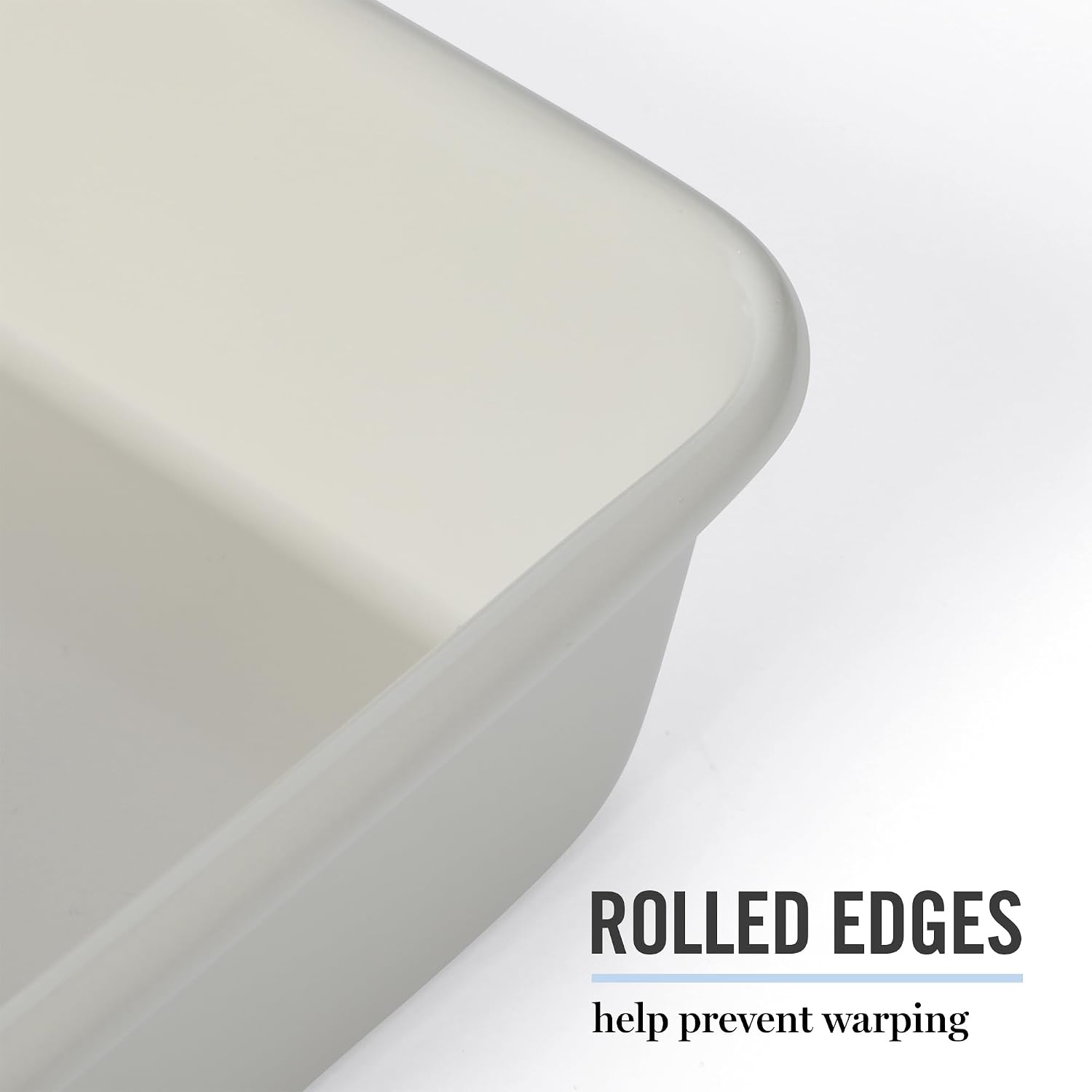 image:imageMartha Stewart Gallen 9 Inch Square Nonstick Carbon Steel Cake Pan Champagne Durable Bakeware for Even Baking and Easy ReleaseCool Gray