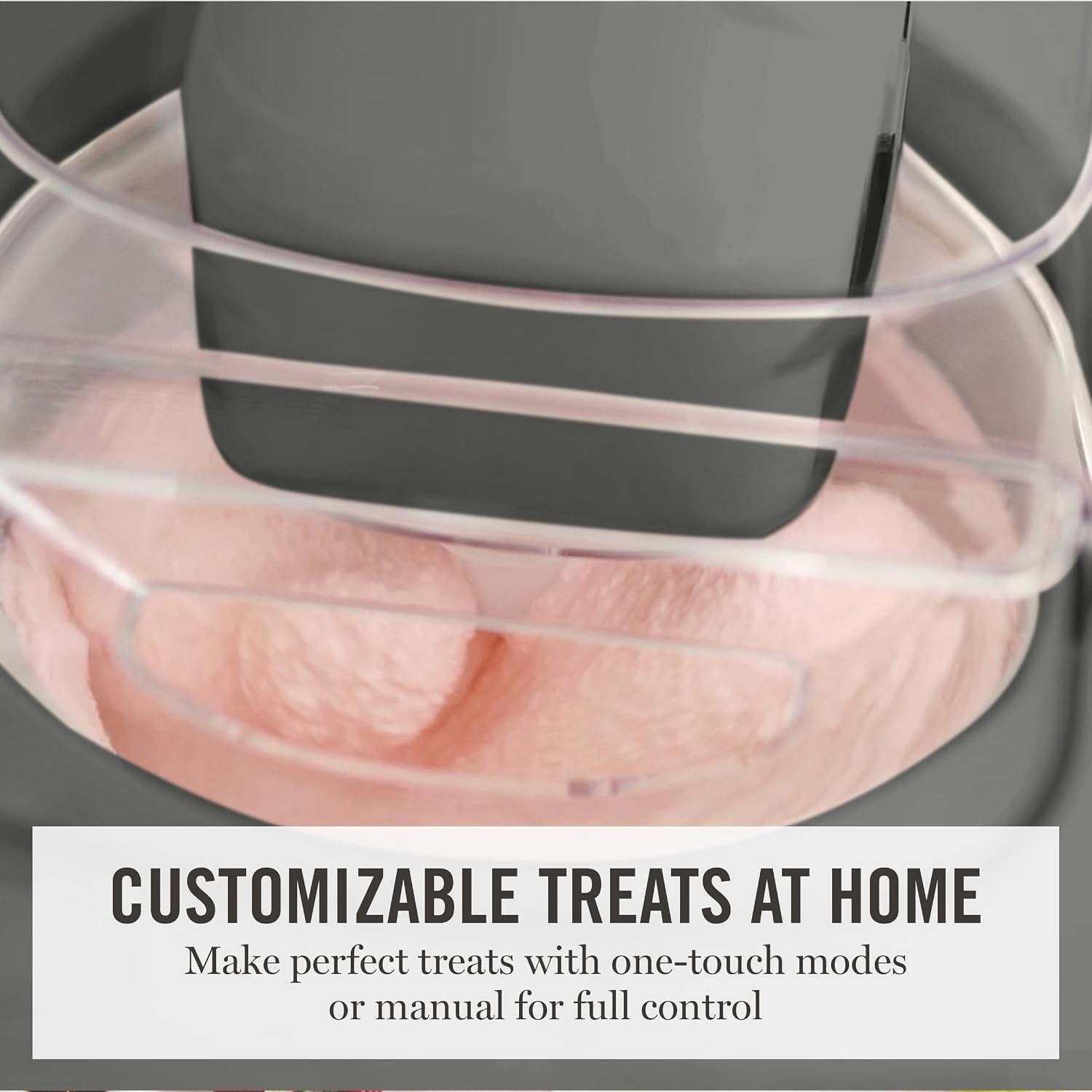 image:imageMartha Stewart Ice Cream Maker Machine 1QT Fully Automatic 3 Modes BlackCaviar