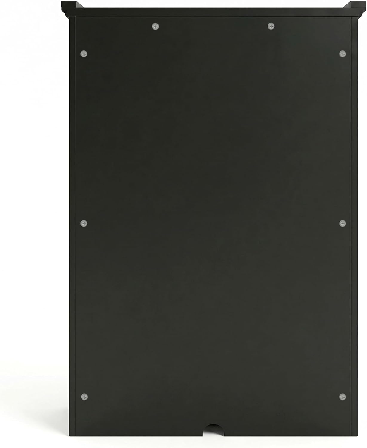 image:imageMartha Stewart Bedford Modular Fluted 3Drawer Base Cabinet BlackBlack FrameGold Hardware