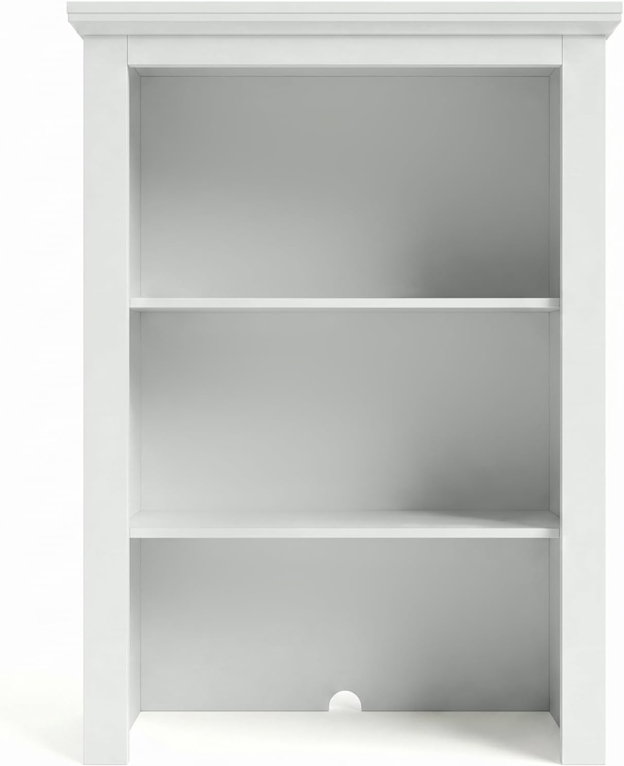 image:imageMartha Stewart Bedford Modular Shaker Glass Door Cabinet Bedford GrayWhite FrameGold Hardware
