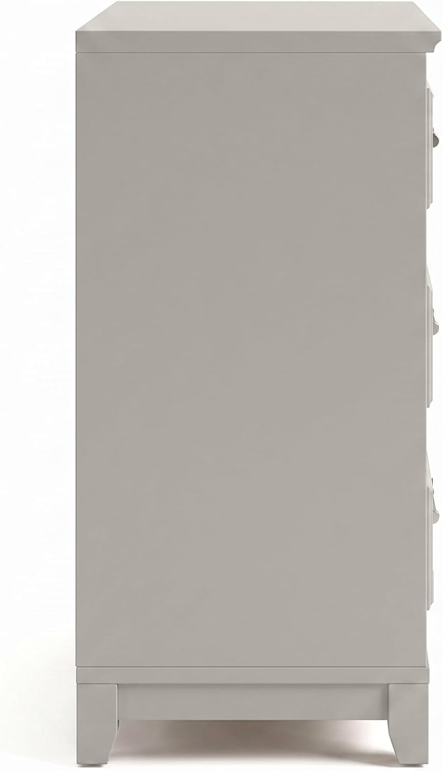 image:imageMartha Stewart Lily Pond Modular Storage Cabinet Slate BlueSharkey Gray FrameBrushed Stainless Steel Hardware