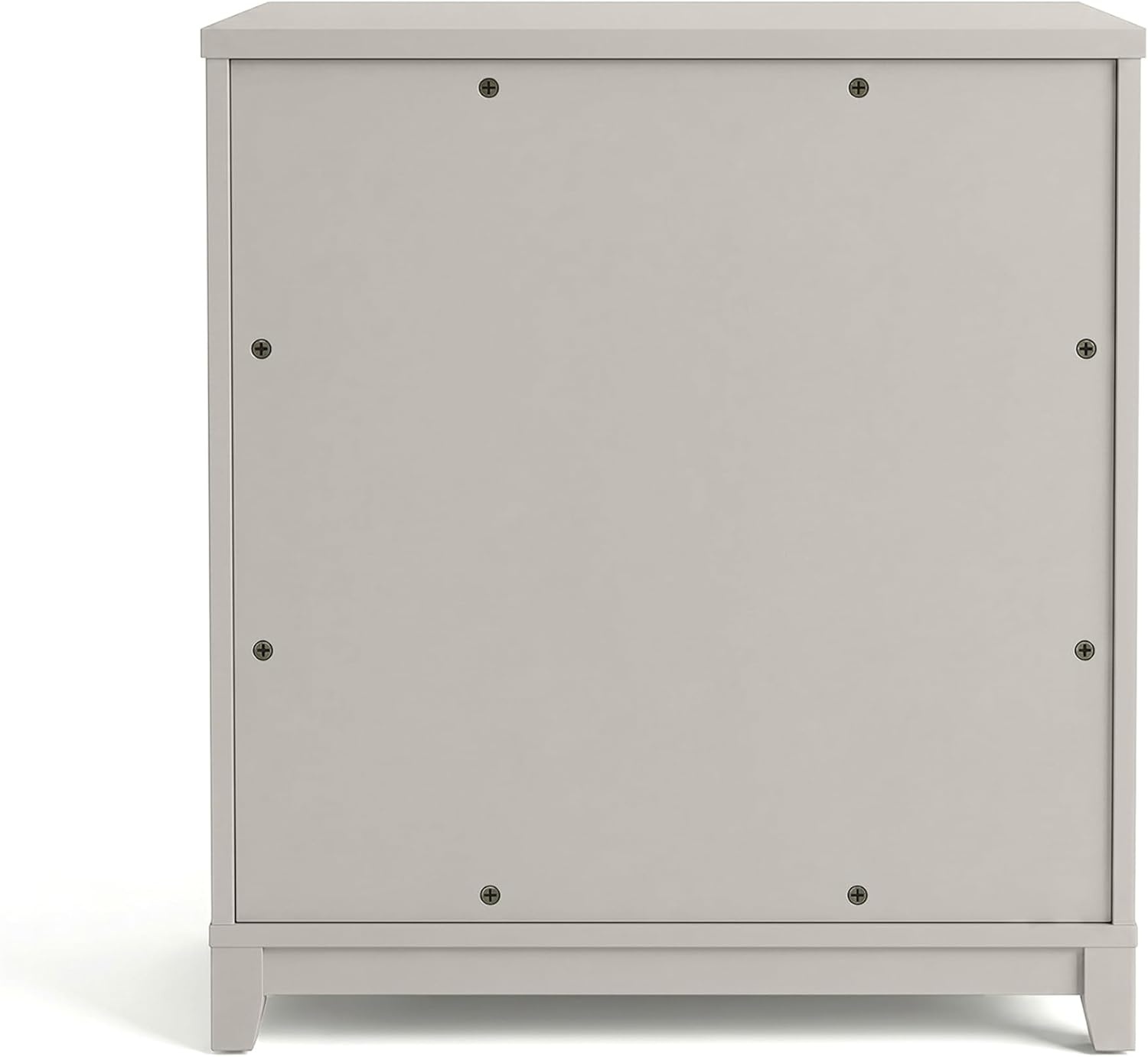 image:imageMartha Stewart Lily Pond Modular Storage Cabinet Slate BlueSharkey Gray FrameBrushed Stainless Steel Hardware