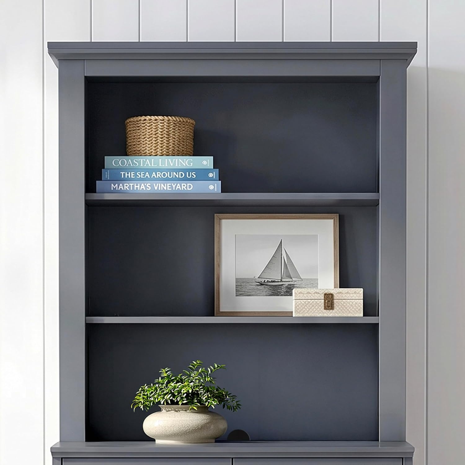 image:imageMartha Stewart Lily Pond Modular Storage Cabinet Slate BlueSlate Blue