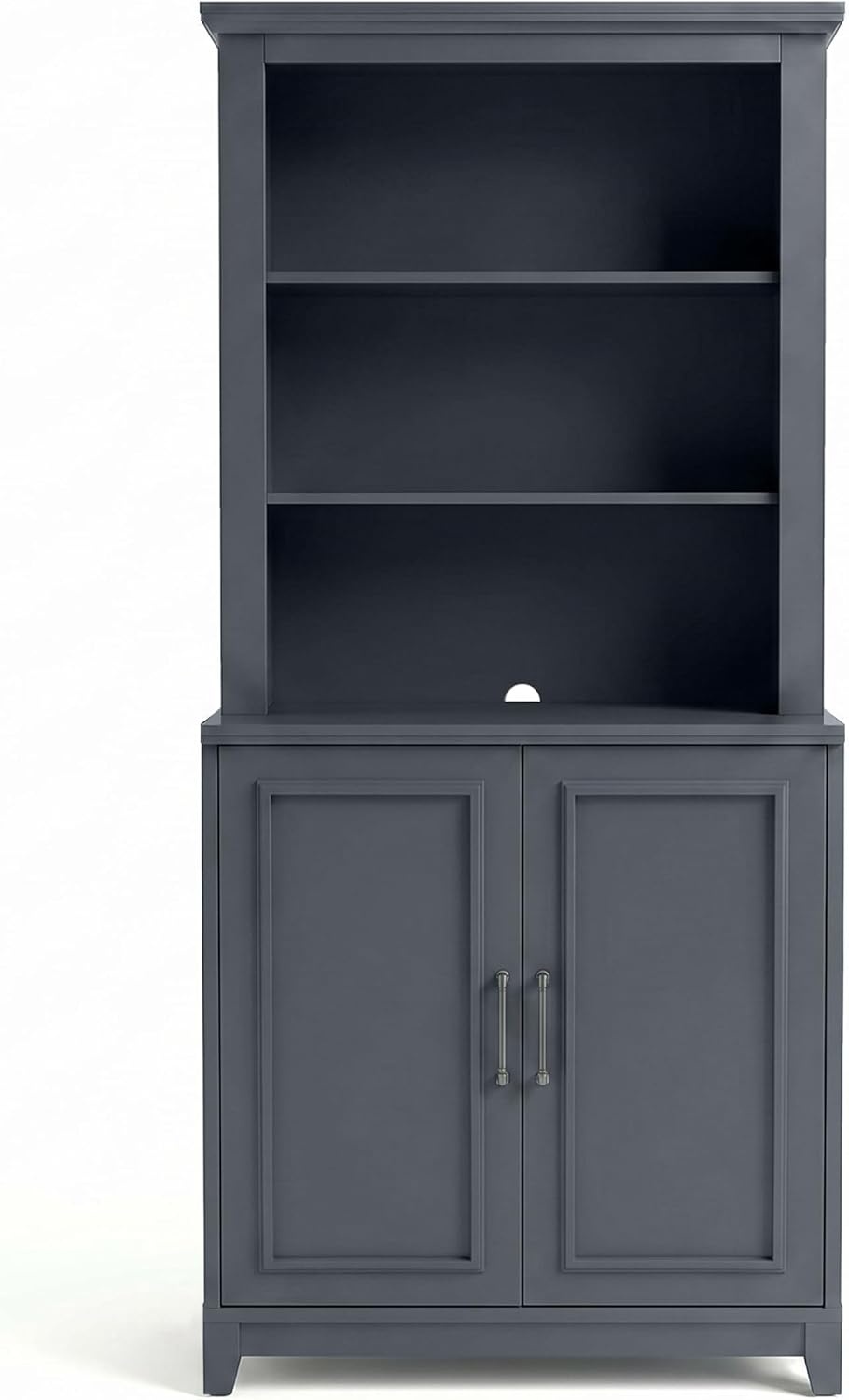 image:imageMartha Stewart Lily Pond Modular Storage Cabinet Slate BlueSlate Blue FrameGunmetal Hardware