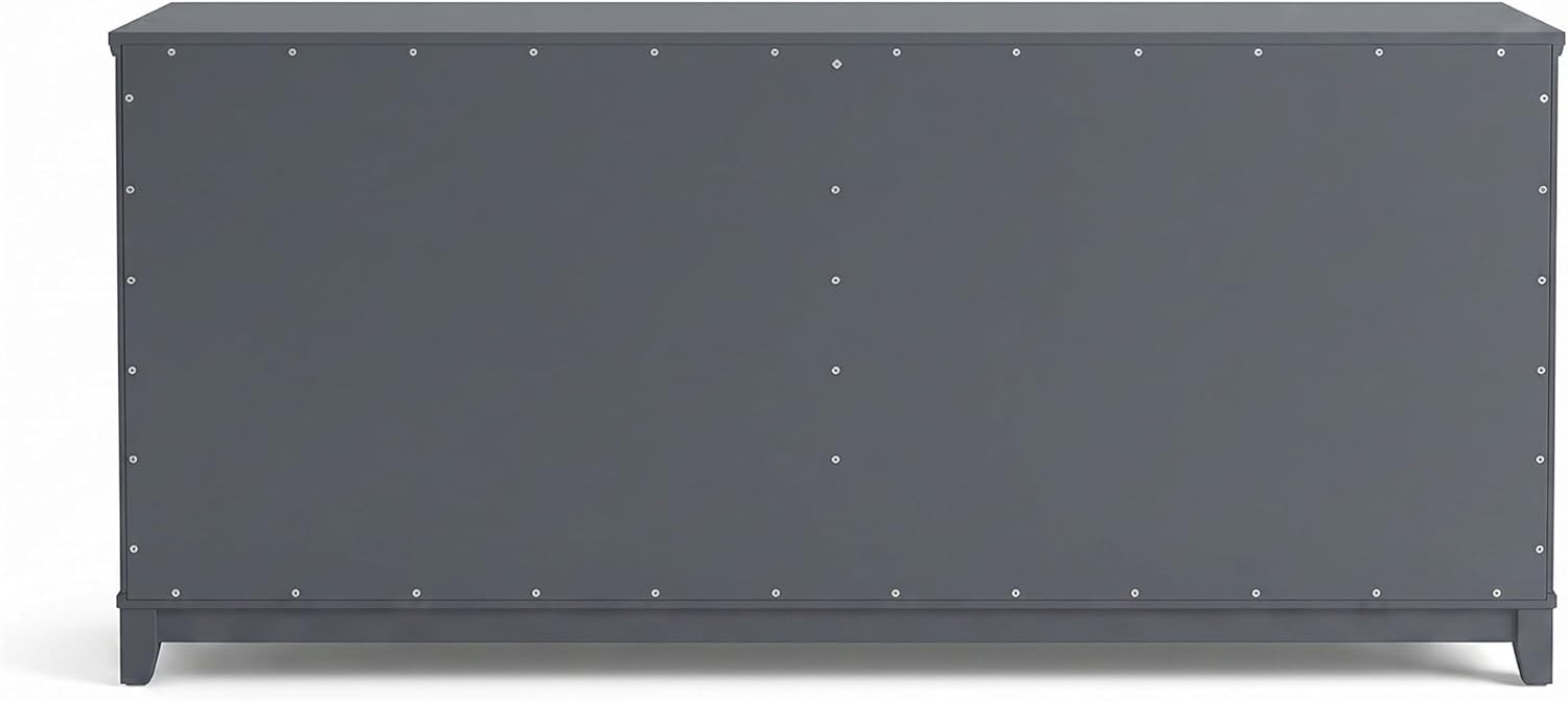 image:imageMartha Stewart Lily Pond Modular Storage Cabinet Slate BlueSlate Blue FrameGunmetal Hardware