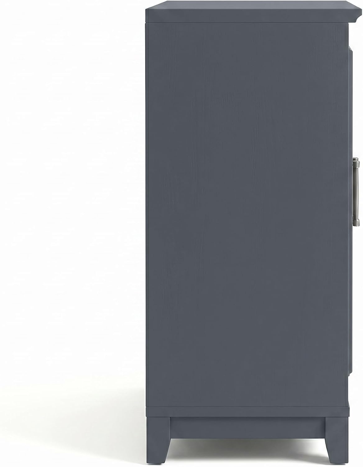image:imageMartha Stewart Lily Pond Modular Storage Cabinet Slate BlueSlate Blue FrameGunmetal Hardware