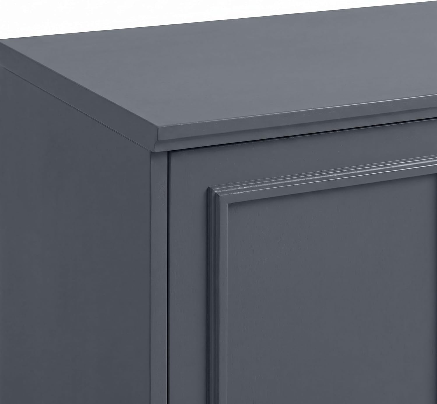 image:imageMartha Stewart Lily Pond Modular Storage Cabinet Slate BlueSlate Blue FrameGunmetal Hardware