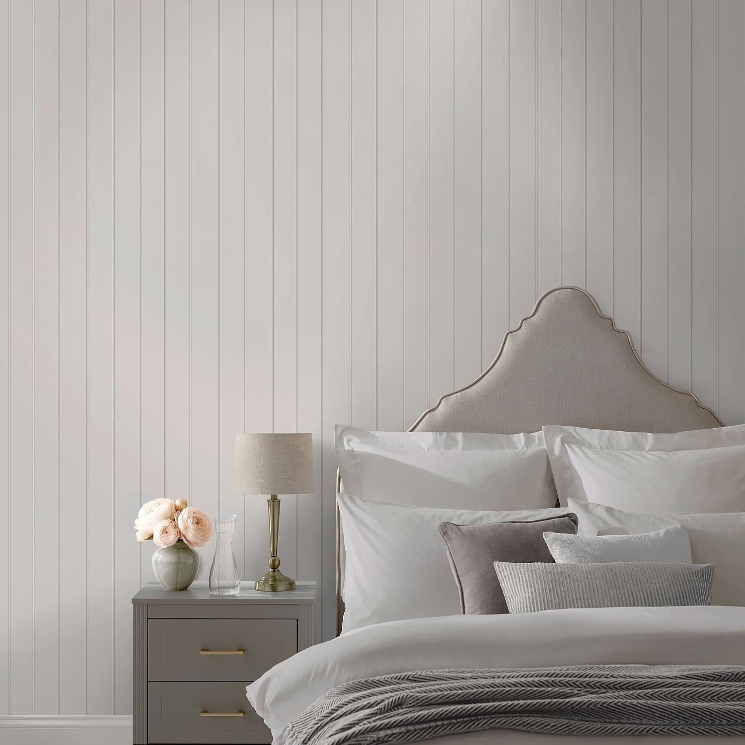 image:imageMartha Stewart Wood Panel Natural Wallpaper Farmhouse Cottage NonPasted Premium Wallpaper for Walls Kitchen Bedrooms Living Rooms