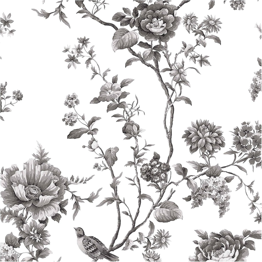 image:imageMartha Stewart Floral Vine Silhouette Wallpaper Botanical Farmhouse Cottage NonPasted Premium Wallpaper for Walls Kitchen Bedrooms Living Rooms