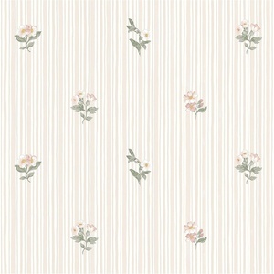 Martha Stewart Garden Stripe Linen Wallpaper – Farmhouse, Cottage, Non-Pasted Premium Wallpaper for Walls, Kitchen, Bedrooms, Living Rooms.