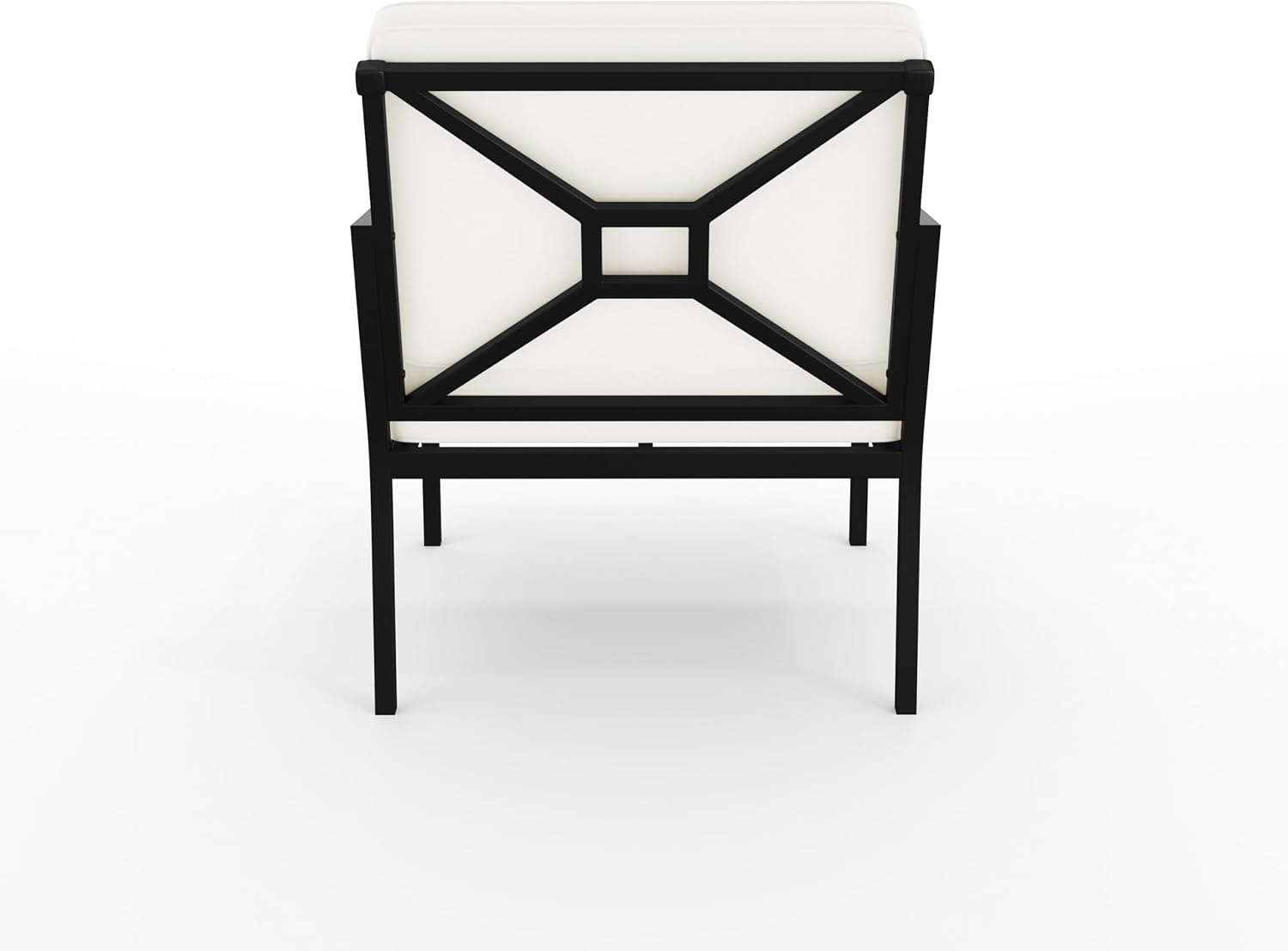 image:imageMartha Stewart Lily Pond IndoorOutdoor Patio Accent Chairs Black 2Pack
