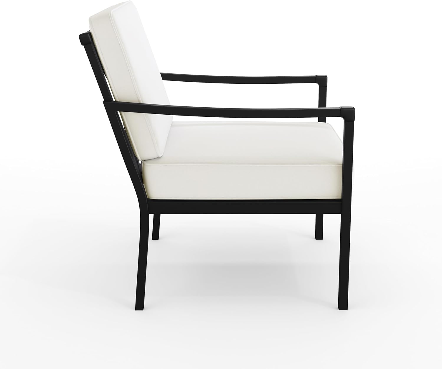 image:imageMartha Stewart Lily Pond IndoorOutdoor Patio Accent Chairs Black 2Pack