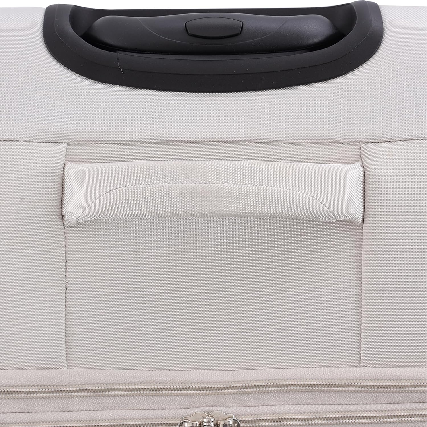 image:imageMartha Stewart Softside Checked Luggage 31 Extra Large Expandable Suitcase Large Checked Bag with Organized Interior amp 360 Spinner Wheels Light GrayLight Grey