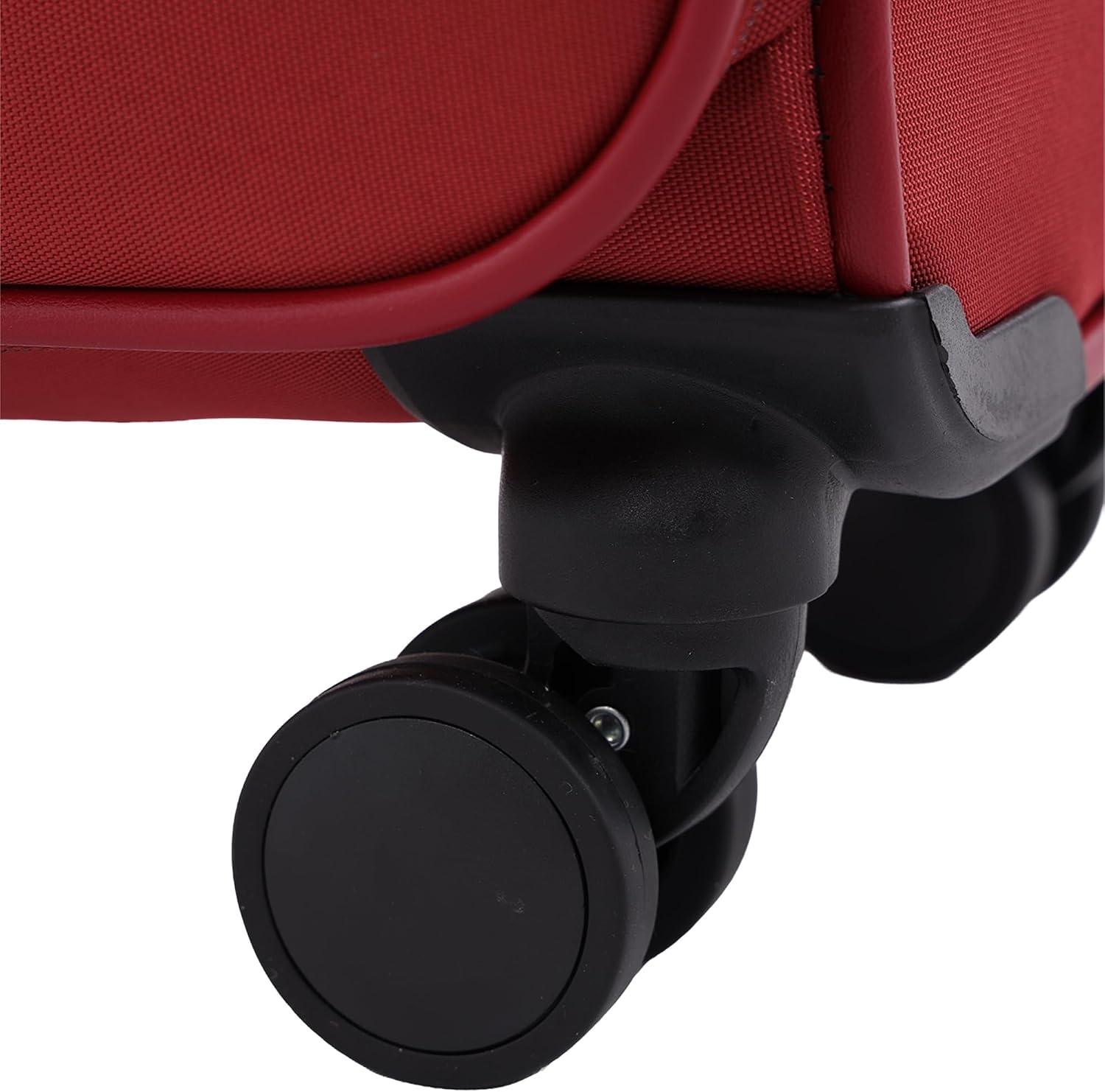 image:imageMartha Stewart Softside Checked Luggage 31 Extra Large Expandable Suitcase Large Checked Bag with Organized Interior amp 360 Spinner Wheels Light GrayTerra Cotta