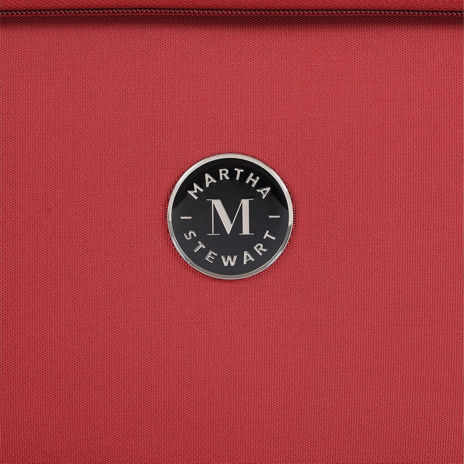image:imageMartha Stewart Softside Checked Luggage 31 Extra Large Expandable Suitcase Large Checked Bag with Organized Interior amp 360 Spinner Wheels Light GrayTerra Cotta