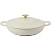 Linen White w/ Gold Knob