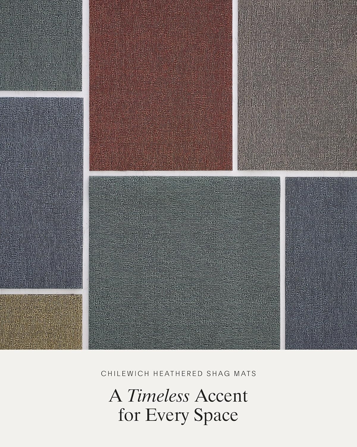 image:imageChilewich Martha By Martha Stewart Heathered Shag Floor MatAbalone