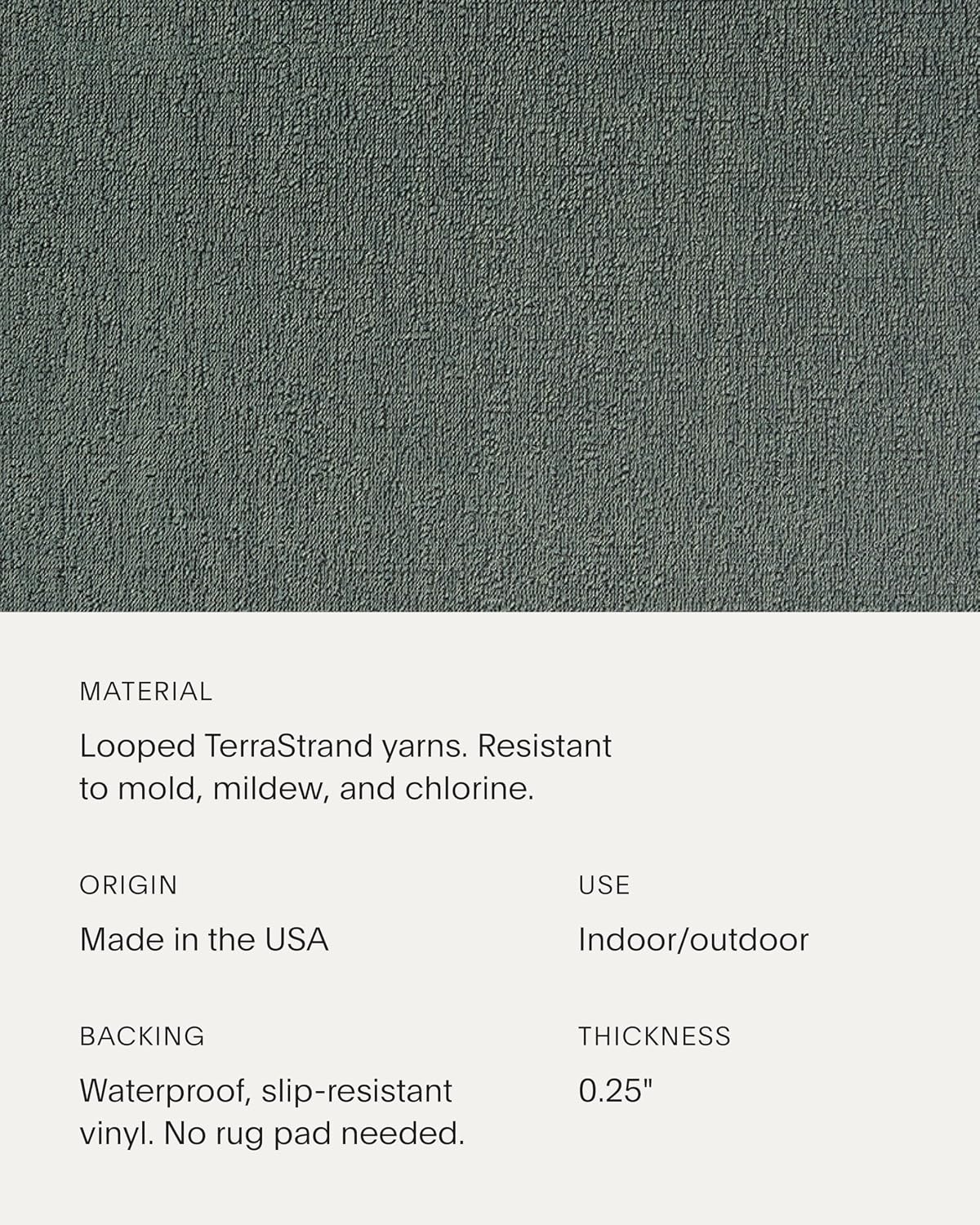image:imageChilewich Martha By Martha Stewart Heathered Shag Floor MatAbalone