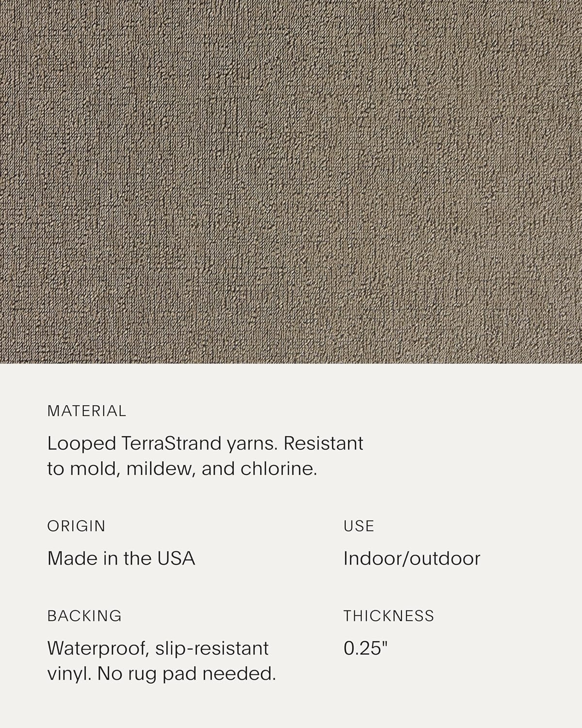 image:imageChilewich Martha By Martha Stewart Heathered Shag Floor MatFlax