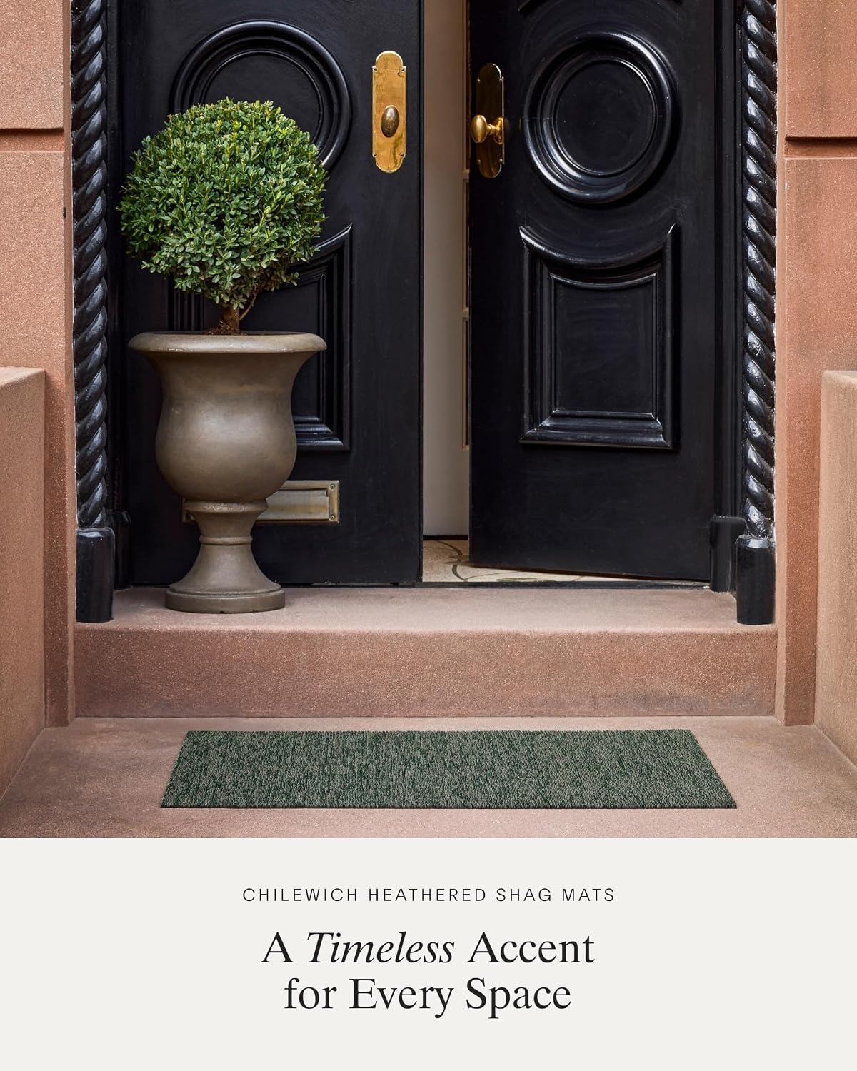image:imageChilewich Martha By Martha Stewart Heathered Shag Floor MatIvy