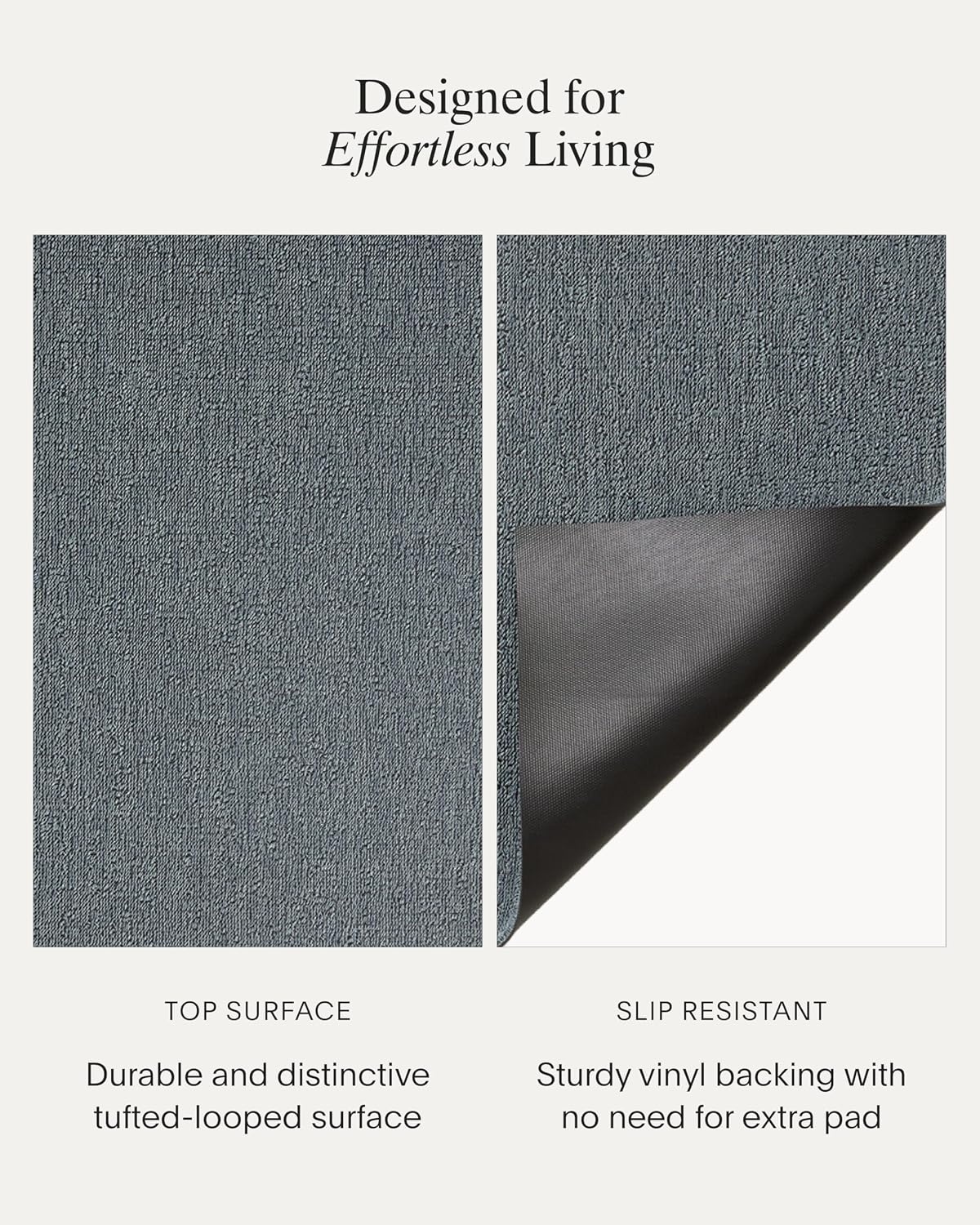 image:imageChilewich Martha By Martha Stewart Heathered Shag Floor MatSea