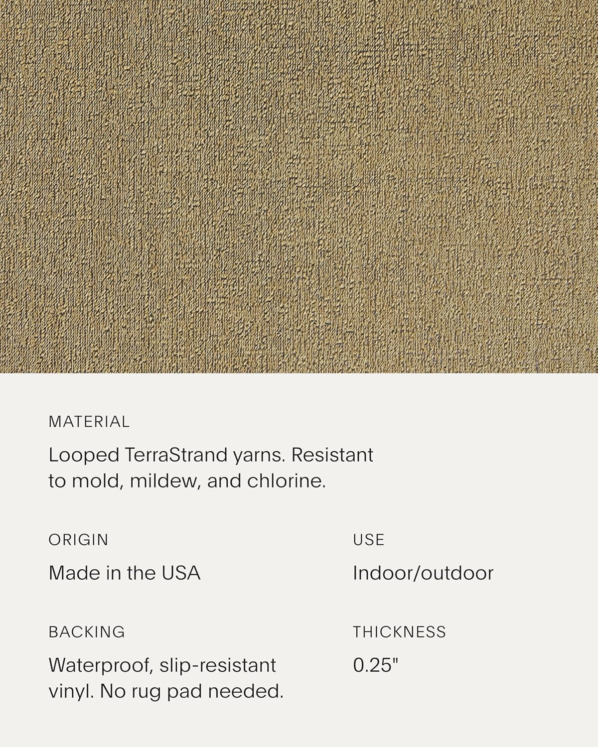 image:imageChilewich Martha By Martha Stewart Heathered Shag Floor MatWheat