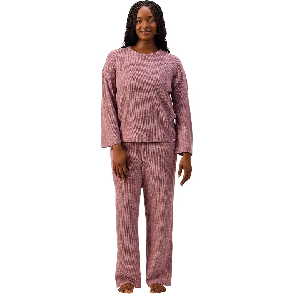 image:imageMartha Stewart Pajamas Womens 2 Piece PJ Sets Soft Luxury Loungewear for Home or GiftDusk Melange