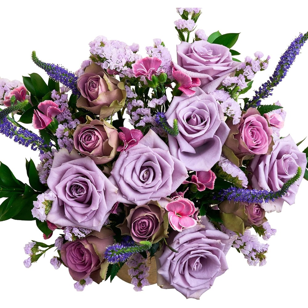 image:imageMartha Stewart x UrbanStems Double Cool Water Purple Rose Fresh Flowers Bouquet