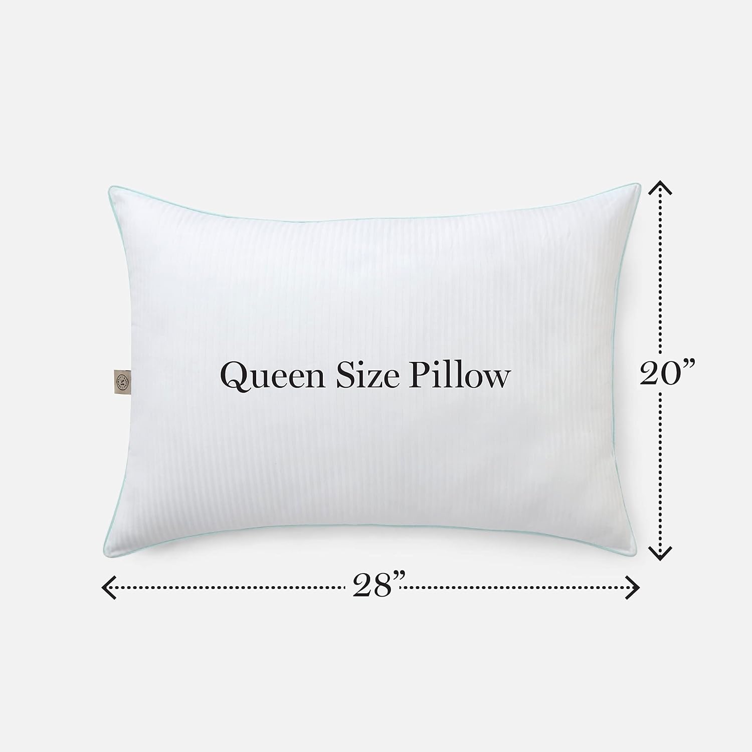 image:imageMartha Stewart Down Alternative Pillow StomachBackSide StdQueen 2PkWhite