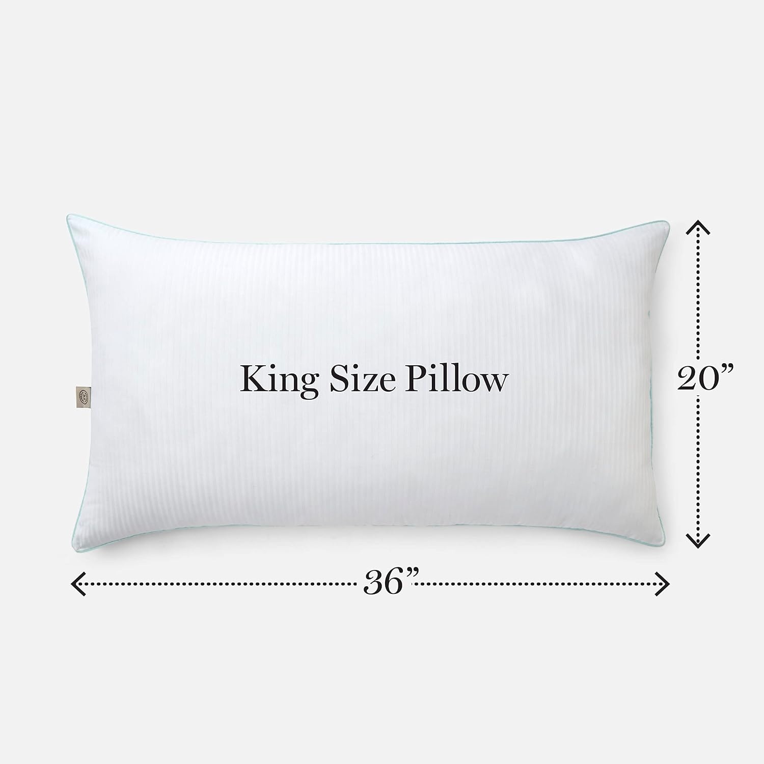 image:imageMartha Stewart Down Alternative Pillow StomachBackSide StdQueen 2PkWhite
