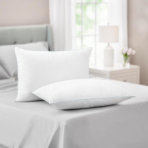 Martha Stewart Down Alternative Pillow, Stomach/Back/Side, Std/Queen, 2-Pk(White)