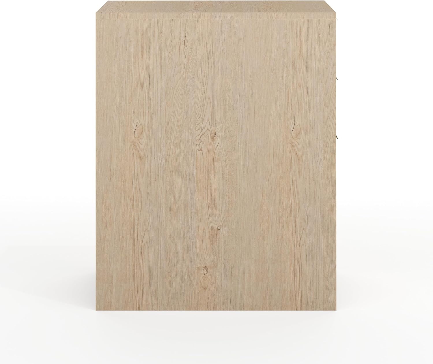 image:imageMartha Stewart Kayden Modular Desk with File Cabinet BlackLight Natural