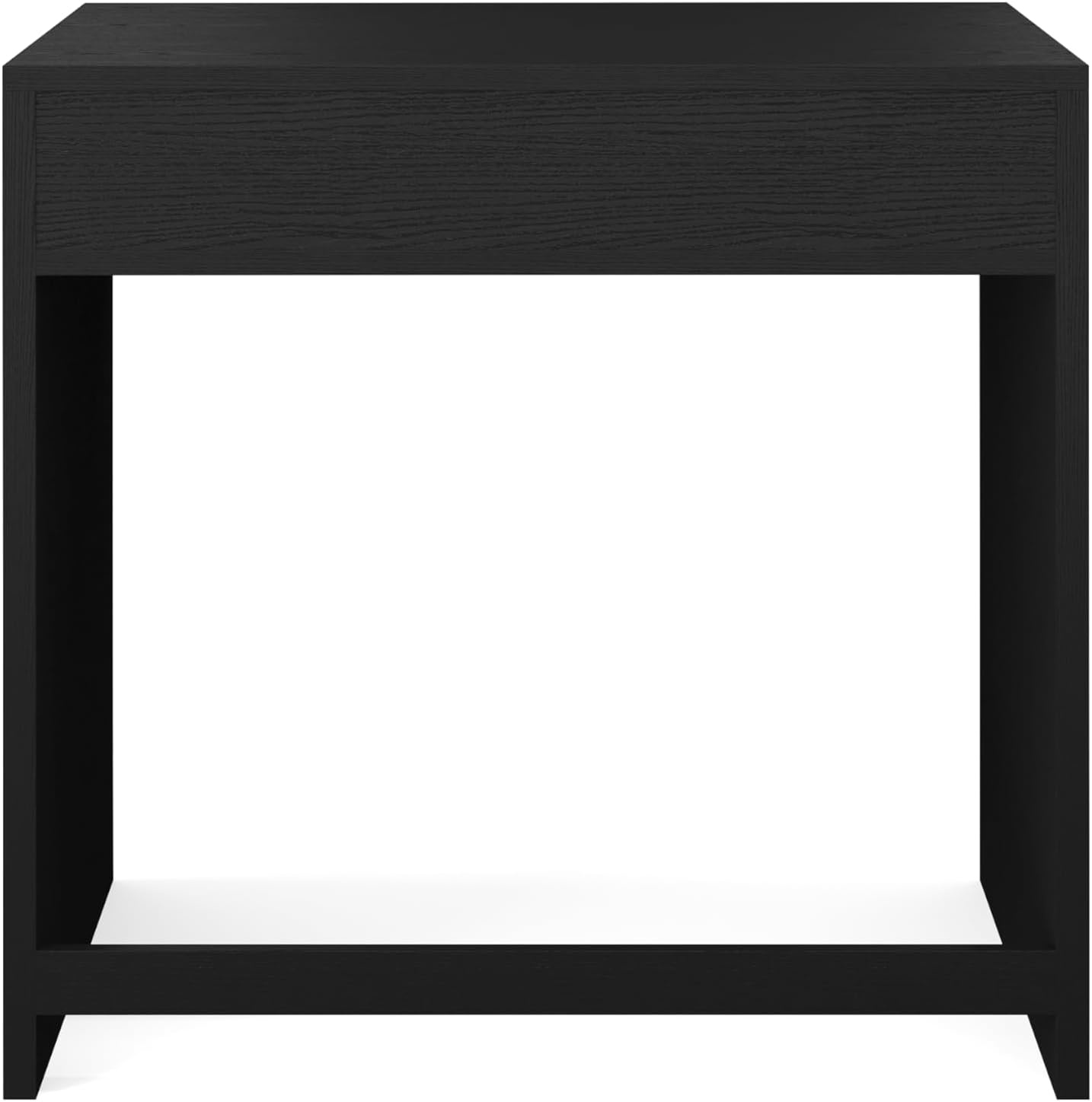 image:imageMartha Stewart Kayden Modular SingleDrawer Desk Light NaturalBlack FrameOil Rubbed Bronzed Hardware
