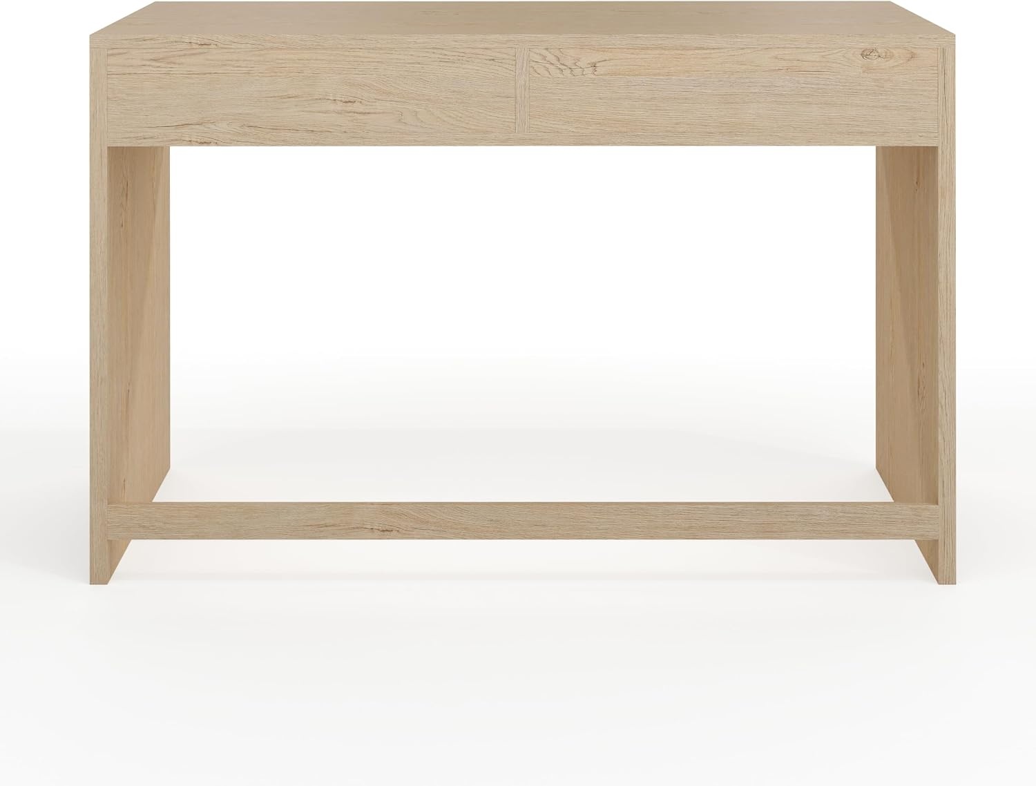 image:imageMartha Stewart Kayden Modular SingleDrawer Desk Light NaturalLight Natural FrameBrushed Gold Hardware